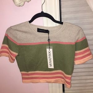 Mink Pink crop top